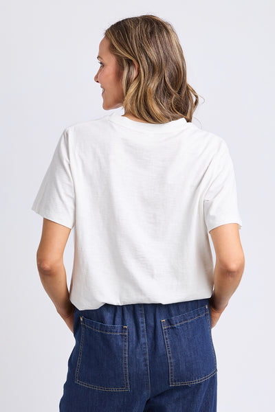 Amore Cerise Tee - Marshmallow