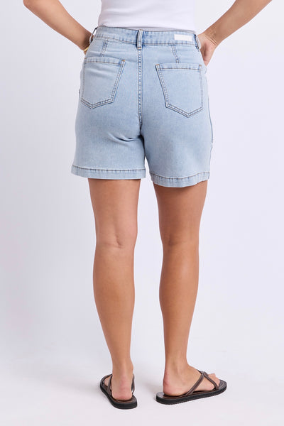 Balmy Short - Pale Blue Wash