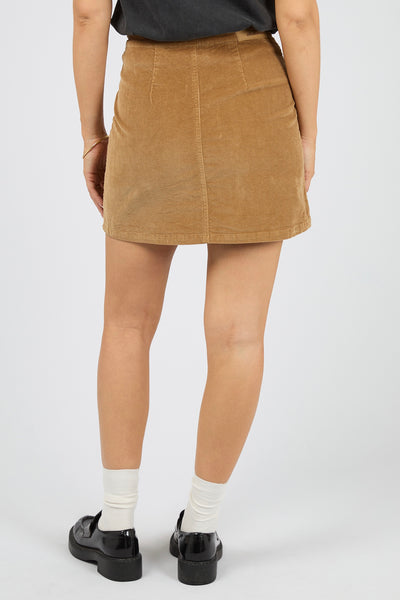 Bambi Cord Skirt - Tan