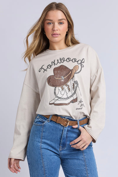 Bandit Boots Long Sleeve - Oat