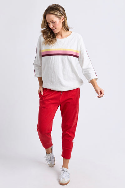 Brunch Pant - Cranberry