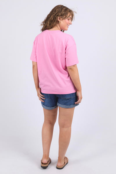 Camelia Tee - Chateau Rose