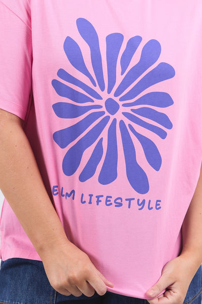 Camelia Tee - Chateau Rose