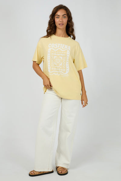 Costiera Relaxed Tee - Yellow