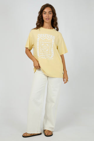 Costiera Relaxed Tee - Yellow