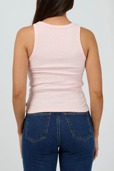 Ella Tank - Blush Marle