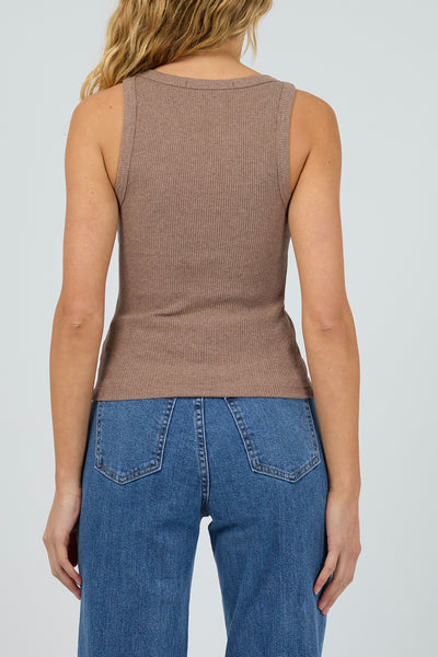 Ella Tank - Brown