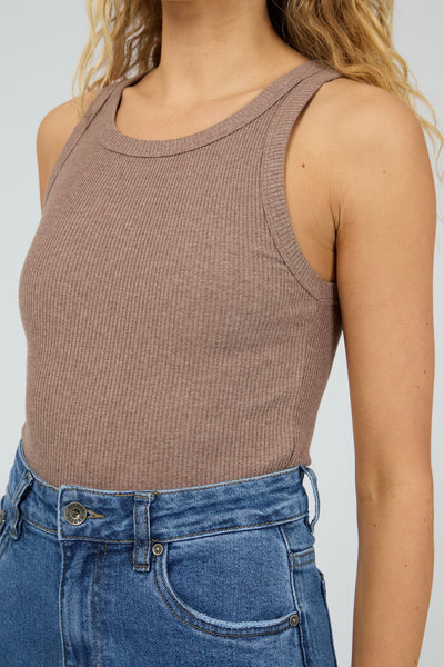 Ella Tank - Brown