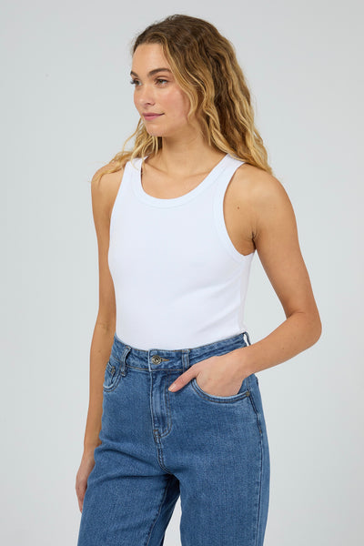 Ella Tank - White