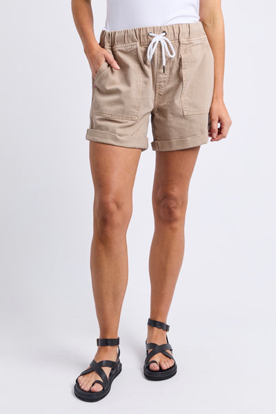 Emma Relaxed Short - Latte