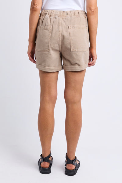 Emma Relaxed Short - Latte