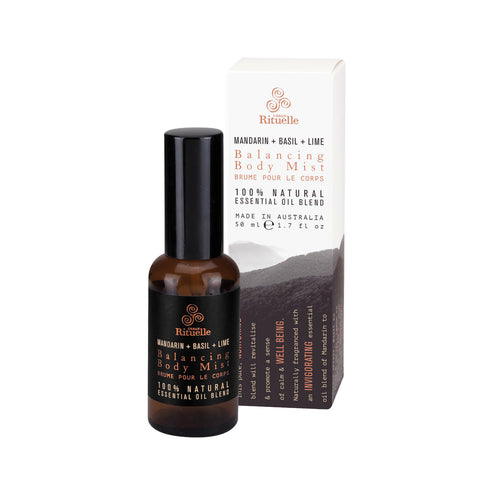 ~ Urban Rituelle Equilibrium Balancing Body Mist - Mandarin, Basil & Lime