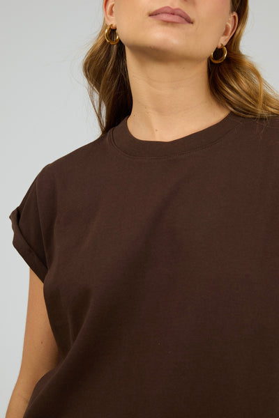 Essential Tee - Chocolate