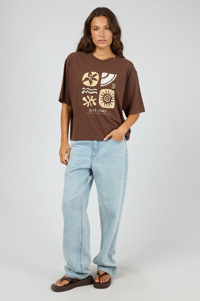Eternal Relaxed Tee - Brown
