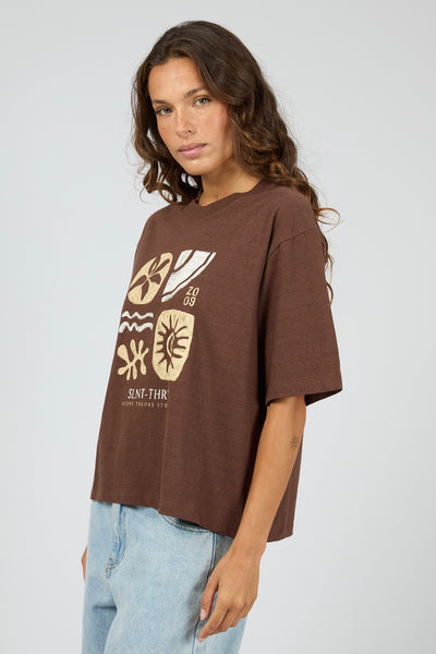 Eternal Relaxed Tee - Brown