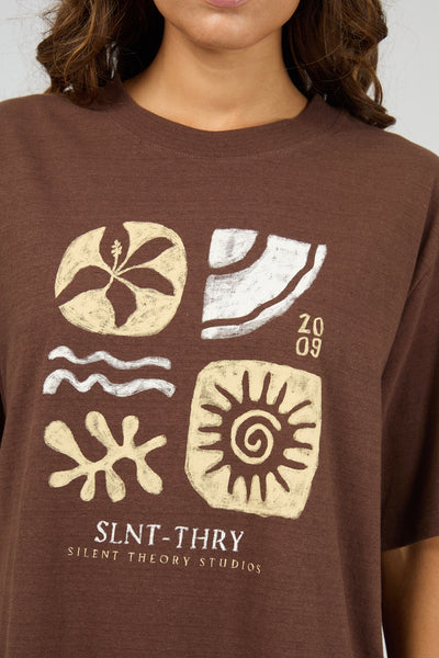 Eternal Relaxed Tee - Brown