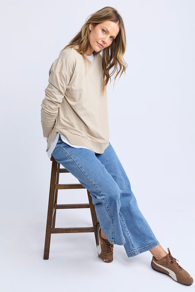 Farrah Long Sleeve - Oatmeal