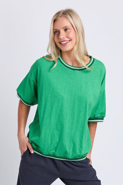 Faye S/S Sweat - Greenbriar