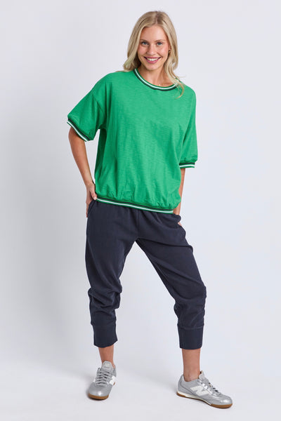 Faye S/S Sweat - Greenbriar