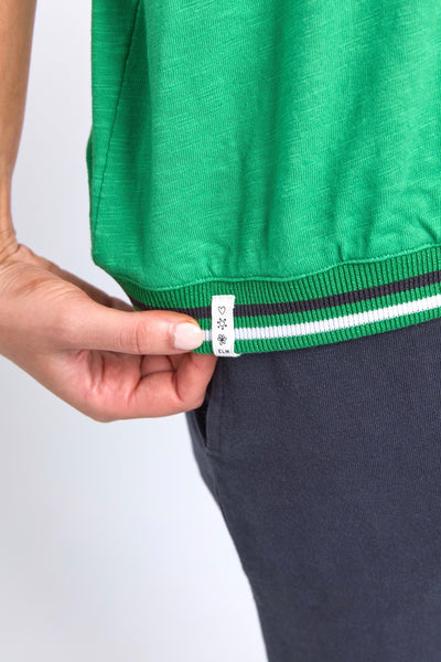 Faye S/S Sweat - Greenbriar