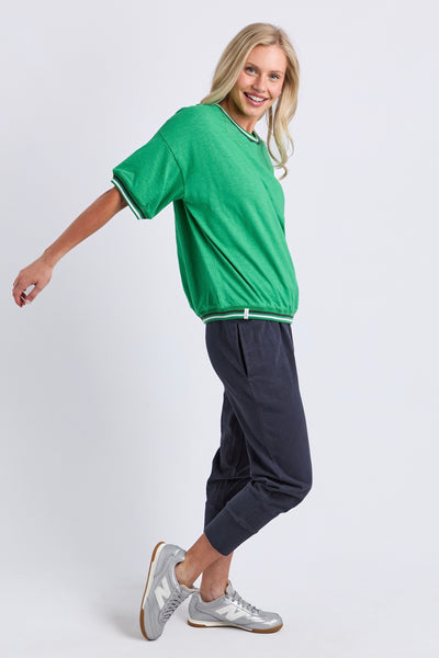 Faye S/S Sweat - Greenbriar