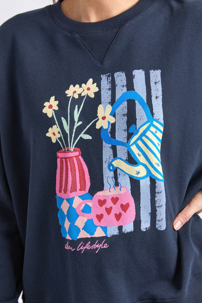Fill Your Cup Crew - Navy