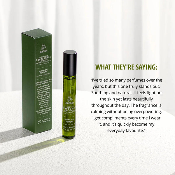 ~~ Urban Rituelle Flourish Organics Botanical Perfume - Lemongrass, Lemon Myrtle, Grapefruit & Eucalyptus