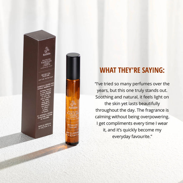 ~~ Urban Rituelle Flourish Organics Botanical Perfume - Vanilla, Lavender & Geranium