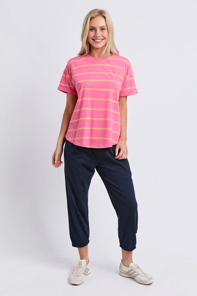 Halli S/S Tee - Stripe