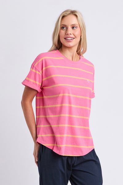 Halli S/S Tee - Stripe