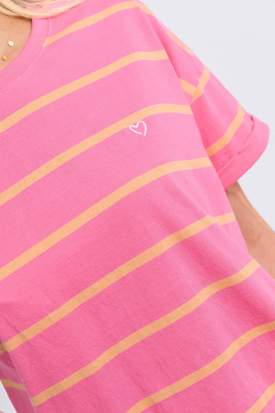Halli S/S Tee - Stripe