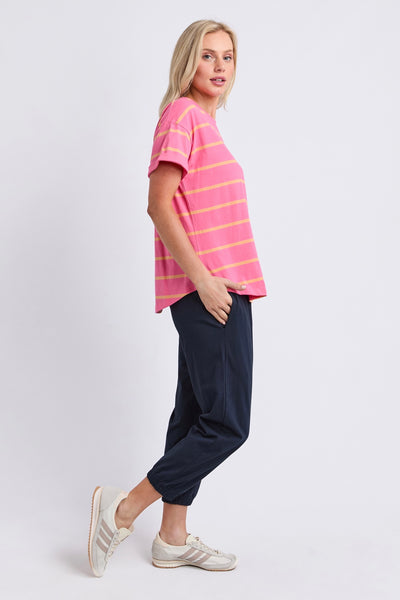 Halli S/S Tee - Stripe