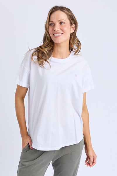 Halli S/S Tee - White