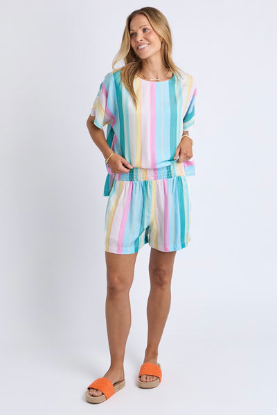 Hello Sunshine Top - Multi Stripe