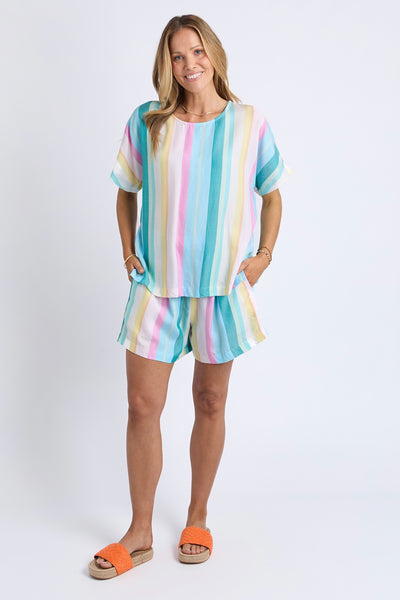 Hello Sunshine Top - Multi Stripe