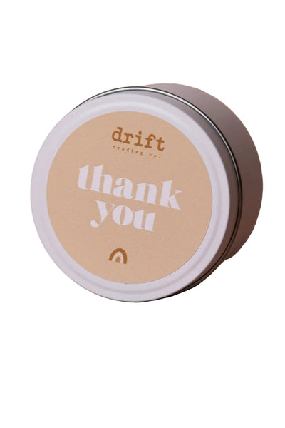 ~~ Drift Trading Co. Quote Candle - Thank You