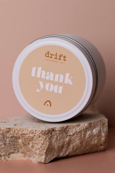 ~~ Drift Trading Co. Quote Candle - Thank You