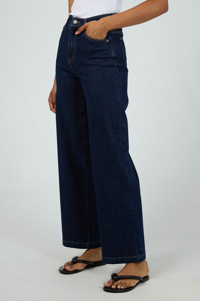 Jacqui Wide Leg - Indigo