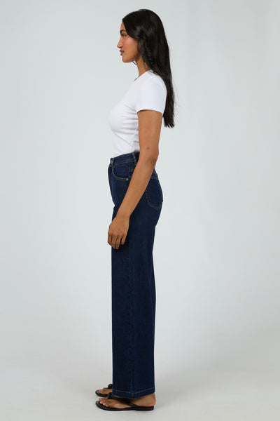 Jacqui Wide Leg - Indigo