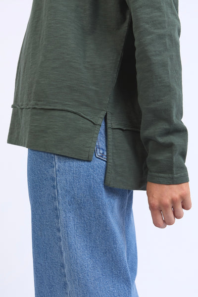 Jayne Throw On Top - Khaki