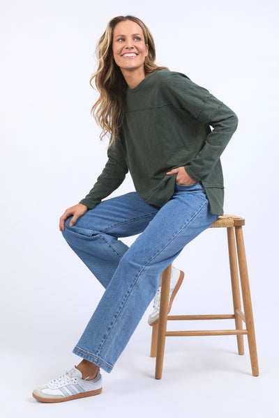 Jayne Throw On Top - Khaki
