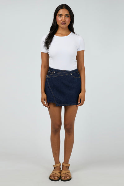 Lenni Mini Skort - Indigo