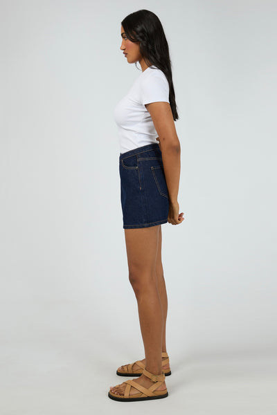 Lenni Mini Skort - Indigo