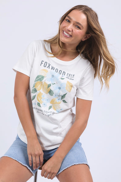 Limoncello Tee - Vintage White