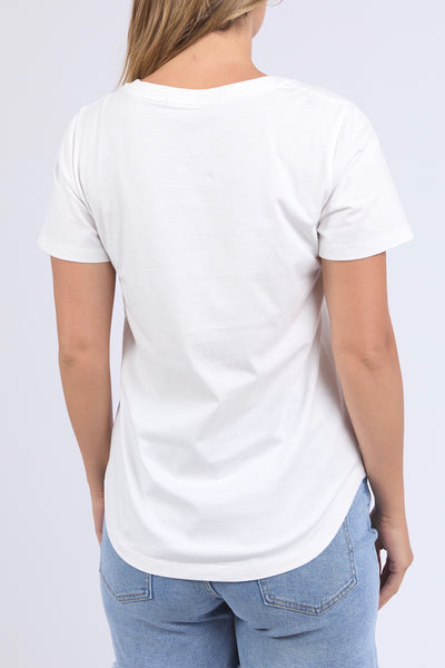 Limoncello Tee - Vintage White