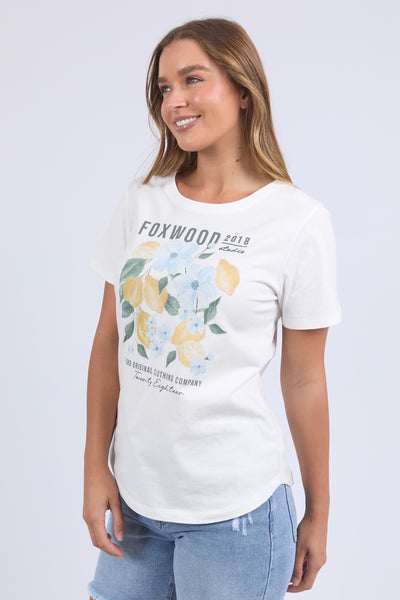 Limoncello Tee - Vintage White