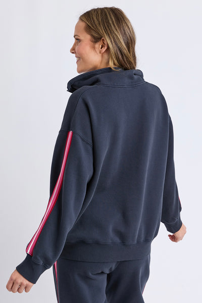 Lover 1/4 Zip - Navy