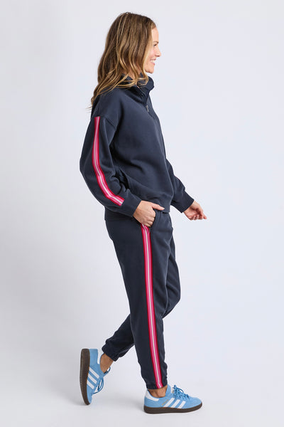 Lover 1/4 Zip - Navy