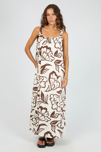 Lucia Maxi Dress - Vintage White