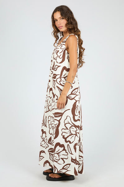 Lucia Maxi Dress - Vintage White
